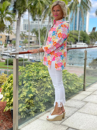 PALM BEACH GARDEN TUNIC - Cathys Place