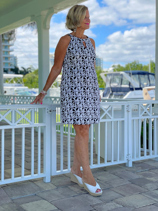 BLACK AND BEIGE ASYMMETRIC TOP - Cathys Place