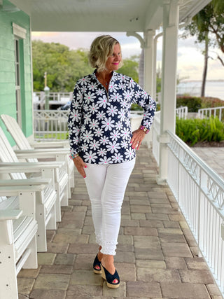 DAISY DAY HALF ZIPPER LULU-B