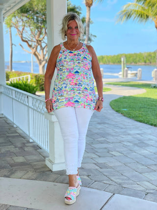 TIKI HALTER TOP LULU-B