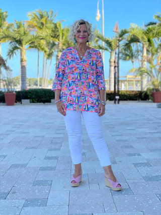 SAIL AWAY TUNIC - Cathys Place