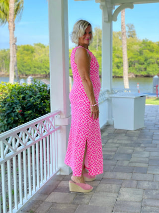 PINK DIAMONDS KEYHOLE MAXI LULU-B
