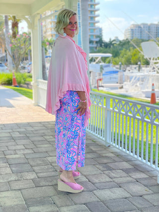 CAROLINA PAISLEY KEYHOLE MAXI LULU-B