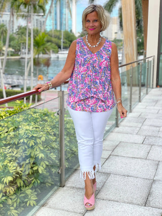 PINK SEAHORSE TANK - Cathys Place