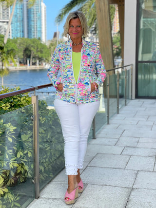 TIKI ESCAPE FULL ZIPPER LULU-B