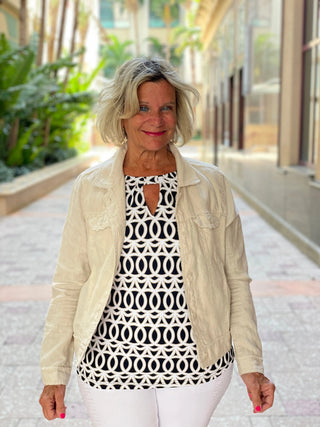 SANDBAR  KEYHOLE TOP LULU-B