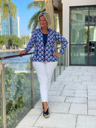 PINEAPPLE VACA FULL ZIPPER LULU-B