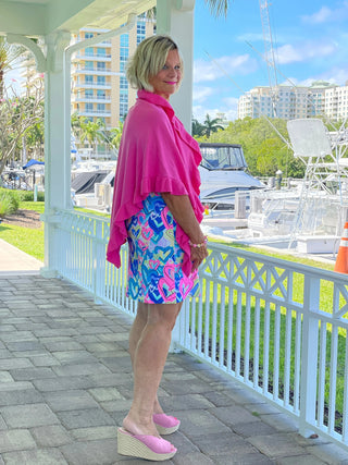 SECRET LOVE HEARTS LAYERED RUFFLE DRESS LULU-B