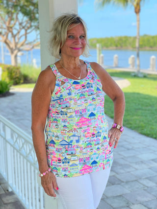 TIKI HALTER TOP LULU-B