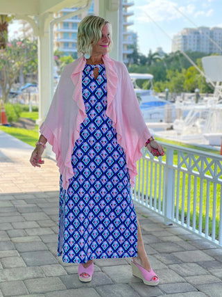 PINEAPPLE VACA KEYHOLE MAXI LULU-B