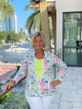 TIKI ESCAPE FULL ZIPPER LULU-B