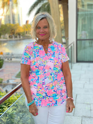 PICKELBALL SHORT SLEEVE LULU-B