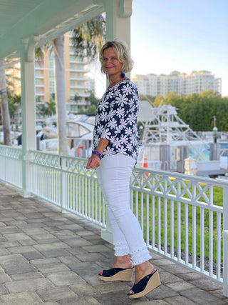 DAISY DAY ASYMMETRIC TOP LULU-B