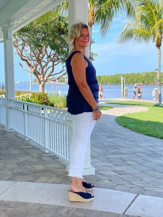 NAVY CHA CHA TANK LULU-B