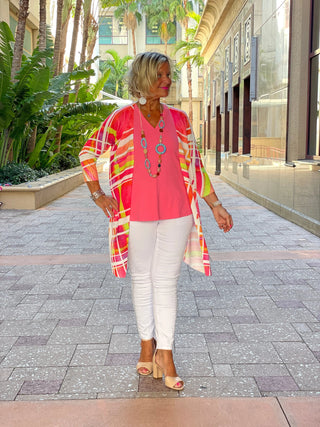 Ethyl Classic Long Length Cardi - POLAR ETHYL JEANS