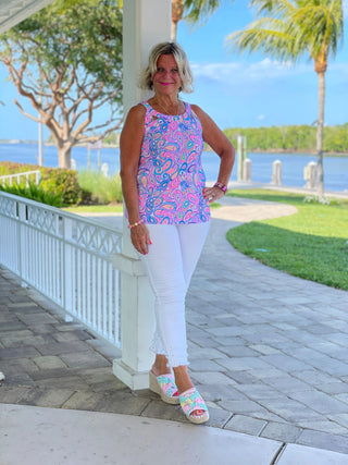 PICKLEBALL HALTER TOP LULU-B