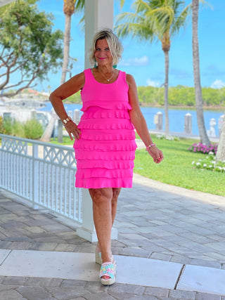 HOT PINK CHA CHA SKORT LULU-B