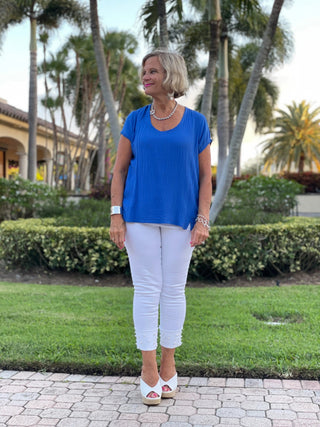 DEEP SEA WAFFLE SHORT SLEEVE - Cathys Place