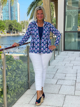 PINEAPPLE VACA FULL ZIPPER LULU-B