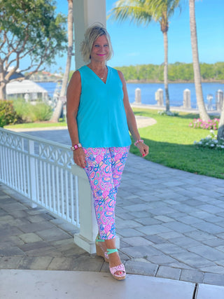 PAISLEY CAPRI LULU-B
