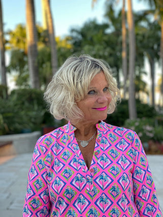 PALM TREE SIESTA TUNIC LULU-B