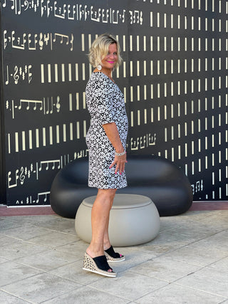 NAPLES DAY ELBOW DRESS LULU-B