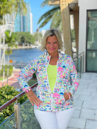 TIKI ESCAPE FULL ZIPPER LULU-B