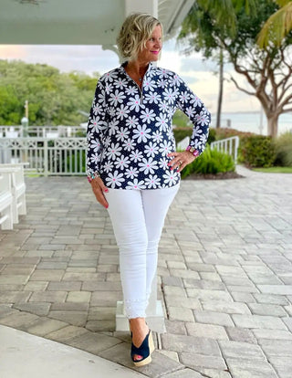 DAISY DAY HALF ZIPPER LULU-B