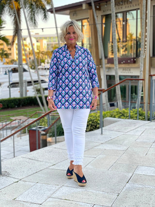 PINEAPPLE VACA TUNIC LULU-B