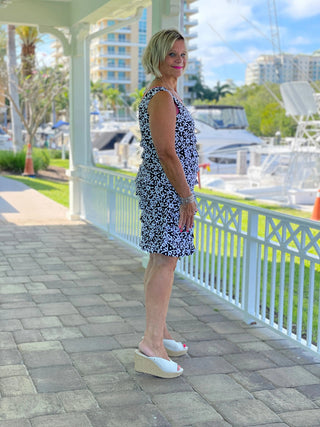 NAPLES DAY LAYERED RUFFLE DRESS LULU-B