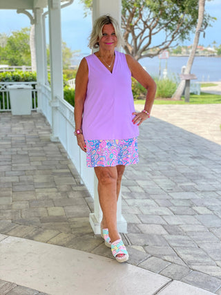 CAROLINA PAISLEY SKORT LULU-B