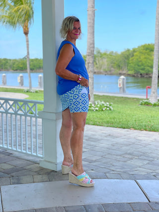 AQUA DIAMONDS SKORT LULU-B