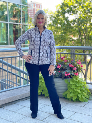 FLORIDA FULL ZIPPER JACKET - Cathys Place