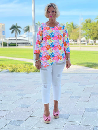 PALM BEACH GARDEN ASYMMETRIC TOP - Cathys Place
