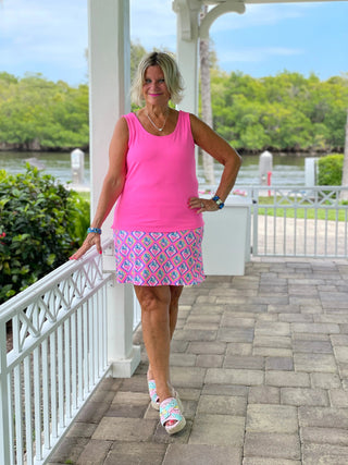 PALM TREE SIESTA SKORT LULU-B