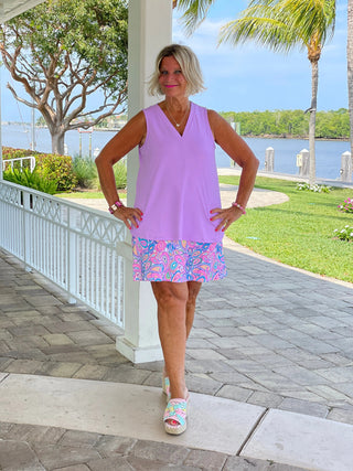 CAROLINA PAISLEY SKORT LULU-B