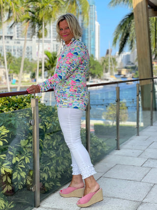 TIKI ESCAPE FULL ZIPPER LULU-B