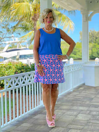 PINK STARFISH BEACH SKORT - Cathys Place