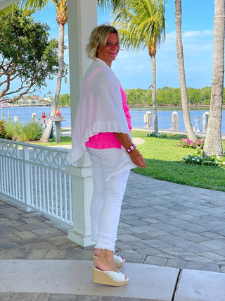 HOT PINK CHA CHA TANK LULU-B