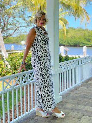 BLACK AND BEIGE MAXI - Cathys Place