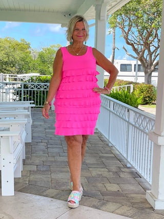 HOT PINK CHA CHA SKORT LULU-B