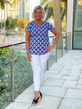 PINEAPPLE VACA SHORT SLEEVE LULU-B