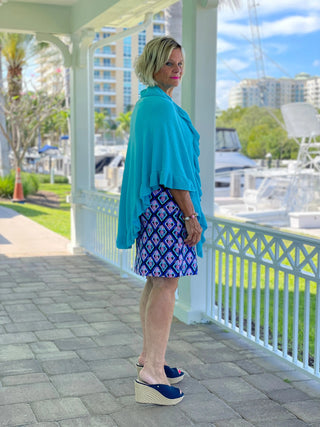 PINEAPPLE VACA KEYHOLE DRESS LULU-B