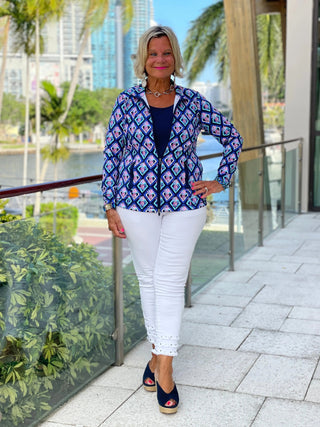 PINEAPPLE VACA FULL ZIPPER LULU-B