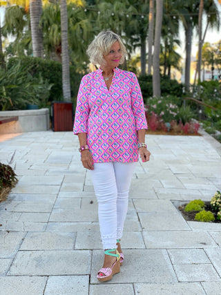 PALM TREE SIESTA TUNIC LULU-B