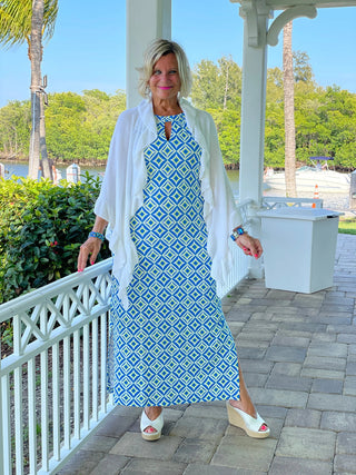 AQUA DIAMONDS KEYHOLE MAXI LULU-B