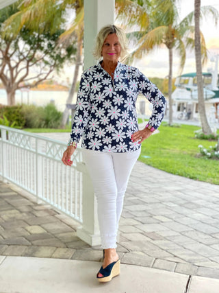 DAISY DAY HALF ZIPPER LULU-B
