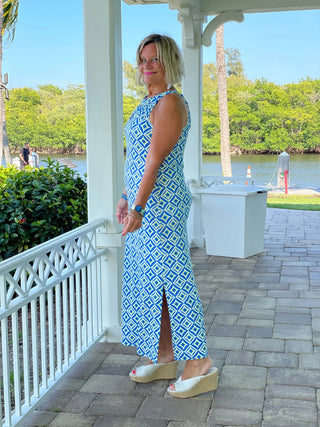 AQUA DIAMONDS KEYHOLE MAXI LULU-B