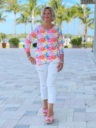 PALM BEACH GARDEN ASYMMETRIC TOP - Cathys Place