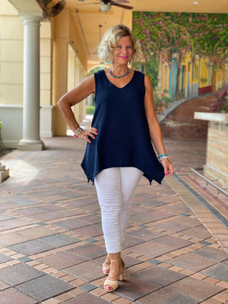 LULU-B WHITE PEARL JEANS - Cathys Place